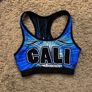 California Allstars sports bra
